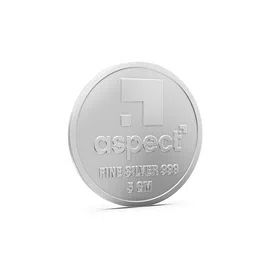 aspect bullion refinery Pure Silver Plain Coin image 2