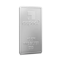 aspect bullion refinery Pure Silver Rose Bar image 2