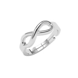 clara Women Sterling Silver Infinity Ring image 2