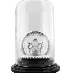 silverspot jewel Pure Silver Ganesh Idol image 2