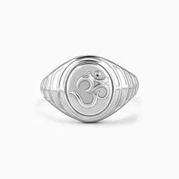 giva Men Sterling Silver Om Ring image 2