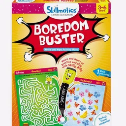 skillmatics Boredom Buster Write & Wipe Activity Mats image 2