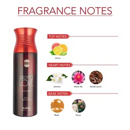 ajmal Sacred Love Pour Femme Parfum Deodorant - 200 ml image 2