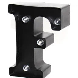 hamster london Unisex Alphabet-F LED Light image 2