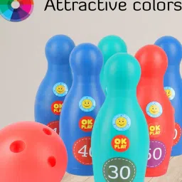 zoozi Plastic Junior Bowling Alley Game Set image 3