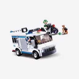 sluban Escort Vehicle Plastic Building Block image 2