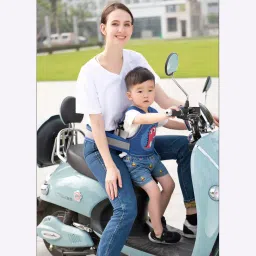 polka tots Printed Two-Wheeler Baby Carrier image 2