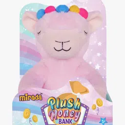 mirada Llama Soft Toy Cum Coin Bank image 2