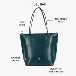 baggit Women Tote Bag with Dual Handles image 2