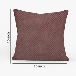 home expressions usa Quilted Cushion Cover 15" x 15" image 2