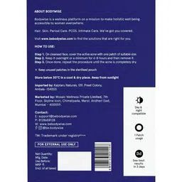 be bodywise Hydrocolloid Acne Patch for Instant Acne Treatment image 2