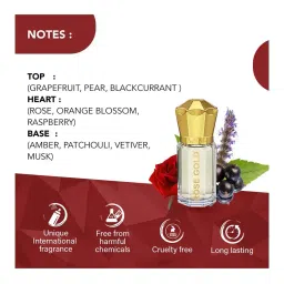 ajmal Rose Gold Concentrated Perfume for Unisex image 2