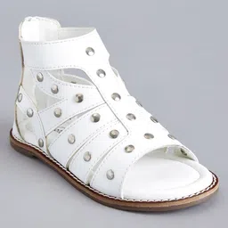 hopscotch Girls Open-Toe Gladiators with Zip Closure image 2