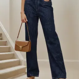 Shein Full Length Graphic Print Straight Fit Jeans-image-36