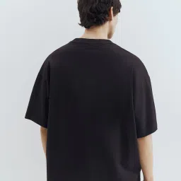 togs & terre Men Typographic Oversized Fit T-Shirt image 2