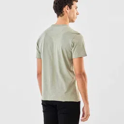 snitch Men Round-Neck Cotton T-shirt     image 2