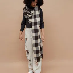 ginger by lifestyle Women Geometric Pattern Woven Stole image 2