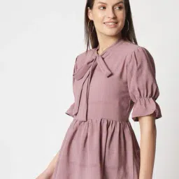 zeelpin Embellished Top with Tie-Up image 2