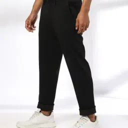 netplay Men Slim Fit Flat-Front Trousers image 2