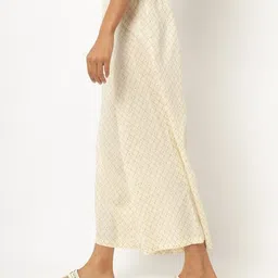 first class Printed Palazzos with Semi-Elasticated Waist image 2