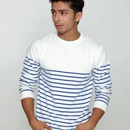 pure knits Men Regular Fit Round-Neck T-Shirt image 2
