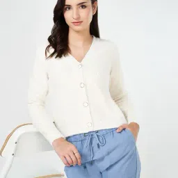 honey by pantaloons Women Acrylic Cardigan image 2