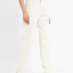 madame Women High-Rise Relaxed Jeans image 2