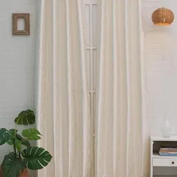 ariana 2 in 1 Eyelet Door Curtain image 2
