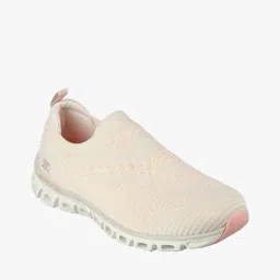 skechers Women Engineered Knit Stretch Fit Slip-On Shoes image 2