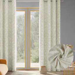 haus & kinder  Pack of 2 Whispering Willows Polyester Door Curtains   image 2