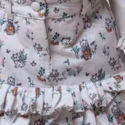 one friday Girls Printed Layered Skirt image 2