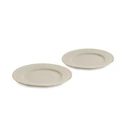 pure home and living Set of 2 Ceramic Dessert Plates image 2