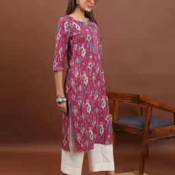 vishudh Women Paisley Print Kurti image 2