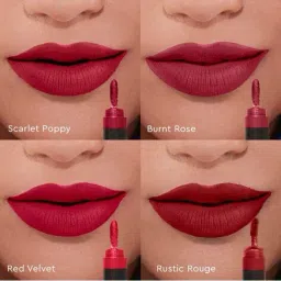 kiro Four Play Non Stop Airy Matte Liquid Lip - Dominant Red Quad image 2