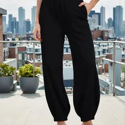 Shein Full Length Loose Fit Joggers with Pockets-picture-18