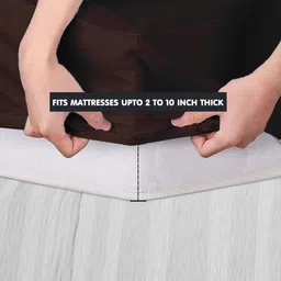 gadda co Terry cotton Ultra soft Breathable Waterproof Twin Bed Mattress protector Cover with Elastic 78 X 48 Inch (Twin Bed) image 3