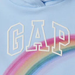 gap kids Girls Graphic Print Relaxed Fit Hoodie image 3