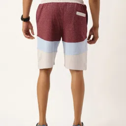 arise Men Colourblock Regular Fit Shorts image 3
