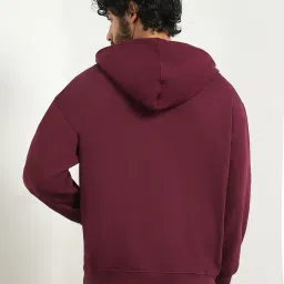 nobero Men Oversized Hooded Sweatshirt image 3