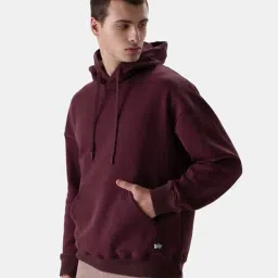 datalact Men Oversized Hoodie with Kangaroo Pockets image 2