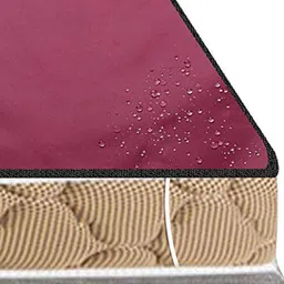 stylista Set of 2 Waterproof Bedsheet 36x72 cm Double Bed image 3