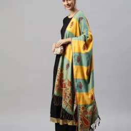 weavers villa Woven Reversible Shawl image 3