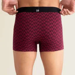 damensch Printed Trunks with Elasticated Waist image 3