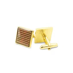 kavove Men Checkered Cufflinks image 3