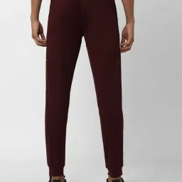 van heusen Men Mid-Rise Joggers Pants with Drawstring Waist image 3