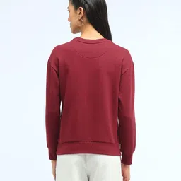 u.s. polo assn. Women Brand Embroidered Regular Fit Sweatshirt image 3