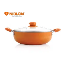 nirlon Non-Stick Induction Based Kadhai with Lid image 3