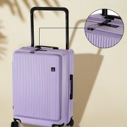nasher miles Striped Hardbody Small Trolley image 3
