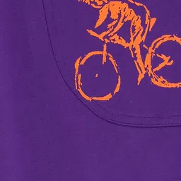 kiddopanti Boys Typographic Print Track Pants with Patch Pockets image 3