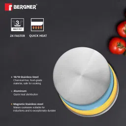 bergner  Stainless Steel Tope with Lid image 3